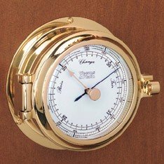 Weems & Plath Cutter Brass Barometer