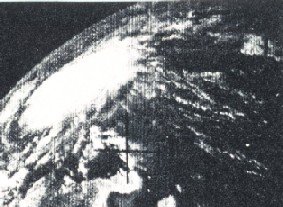 Hurricane Anna, first ever satellite image