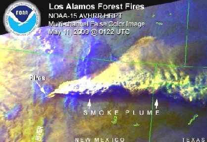 Smoke Plume, New Mexico Smoke Plume, New Mexico